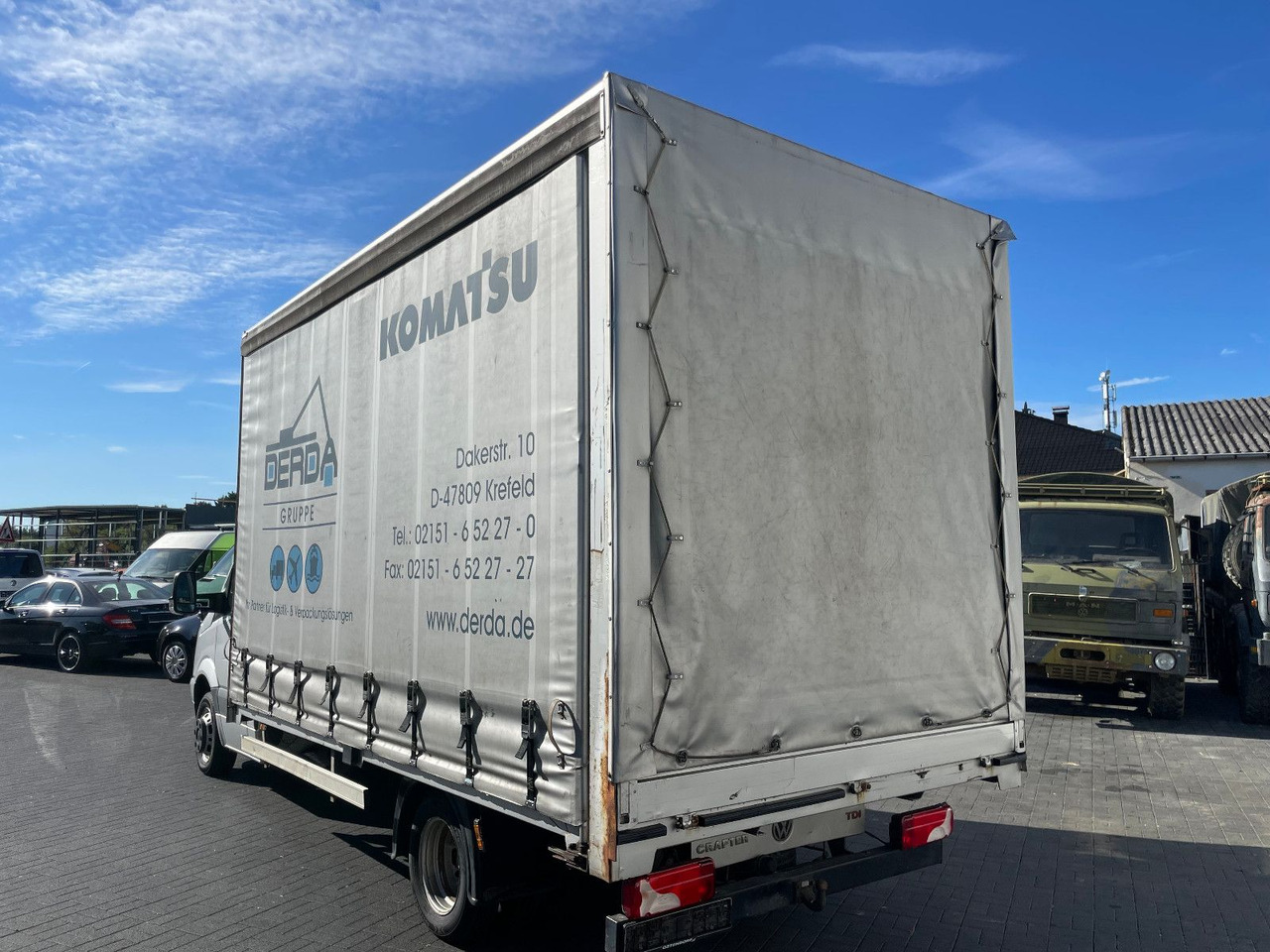 Volkswagen Crafter 50 Pritsche+Plane Klima, Maxi - Furgoneta con lona: foto 4 Volkswagen Crafter 50 Pritsche+Plane Klima, Maxi - Furgoneta con lona: foto 4