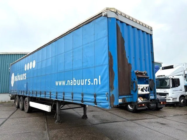 Krone SDP-27 3-AXLE 13.60 M. CURTAINSIDE WITH SLIDING ROOF (BPW-AXLES / DISC BRAKES / ABS-EBS BRAKE SYSTEM) - Semirremolque lona: foto 2 Krone SDP-27 3-AXLE 13.60 M. CURTAINSIDE WITH SLIDING ROOF (BPW-AXLES / DISC BRAKES / ABS-EBS BRAKE SYSTEM) - Semirremolque lona: foto 2