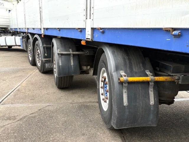 Semirremolque plataforma/ Caja abierta Kwb KWB P-504-STI-H 4-AXLE FLATBED TRAILER (SAF AXLES / 2x STEERING AXLE / 2x LIFT-AXLE / ALUMINIUM SIDE BORDS /ABS-EBS): foto 9