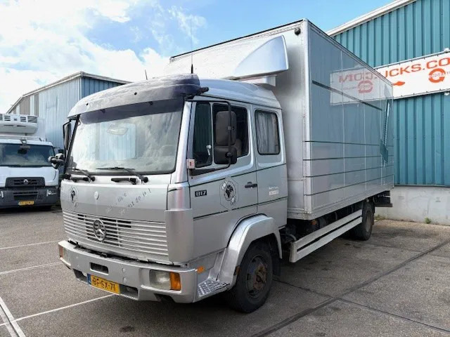 Mercedes-Benz LK 817 (6-CILINDER) ORIGINAL DUTCH TRUCK WITH CLOSED BOX (MANUAL GEARBOX / FULL STEEL SUSPENSION) - Camión caja cerrada: foto 1 Mercedes-Benz LK 817 (6-CILINDER) ORIGINAL DUTCH TRUCK WITH CLOSED BOX (MANUAL GEARBOX / FULL STEEL SUSPENSION) - Camión caja cerrada: foto 1