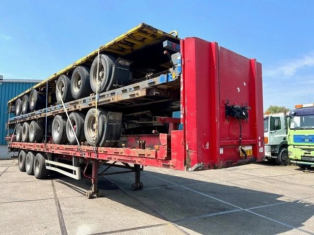 Pacton T3-001 13.60 METER (CURTAINSIDE) TRAILERPACKAGE (DRUM BRAKES / SAF AXLES / ABS BRAKE SYSTEM) - Semirremolque plataforma/ Caja abierta: foto 2 Pacton T3-001 13.60 METER (CURTAINSIDE) TRAILERPACKAGE (DRUM BRAKES / SAF AXLES / ABS BRAKE SYSTEM) - Semirremolque plataforma/ Caja abierta: foto 2