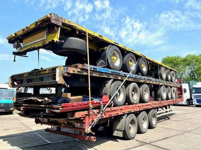 Pacton T3-001 13.60 METER (CURTAINSIDE) TRAILERPACKAGE (DRUM BRAKES / SAF AXLES / ABS BRAKE SYSTEM) - Semirremolque plataforma/ Caja abierta: foto 3 Pacton T3-001 13.60 METER (CURTAINSIDE) TRAILERPACKAGE (DRUM BRAKES / SAF AXLES / ABS BRAKE SYSTEM) - Semirremolque plataforma/ Caja abierta: foto 3
