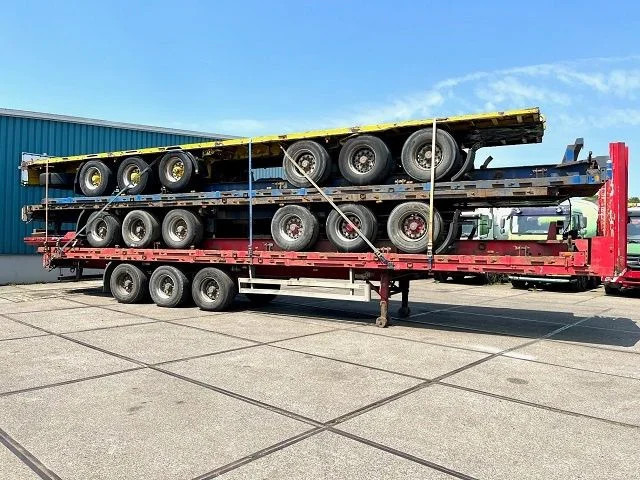 Pacton T3-001 13.60 METER (CURTAINSIDE) TRAILERPACKAGE (DRUM BRAKES / SAF AXLES / ABS BRAKE SYSTEM) - Semirremolque plataforma/ Caja abierta: foto 4 Pacton T3-001 13.60 METER (CURTAINSIDE) TRAILERPACKAGE (DRUM BRAKES / SAF AXLES / ABS BRAKE SYSTEM) - Semirremolque plataforma/ Caja abierta: foto 4