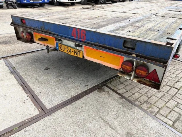 Semirremolque góndola rebajadas Zwalve 0.3.S.13.27 3-AS 13,60M. STEPDECK (BPW-AXLE / AIRSUSPENSION / LIFT-AXLE / 12 TIRES / ABS-BRAKE SYSTEM): foto 10
