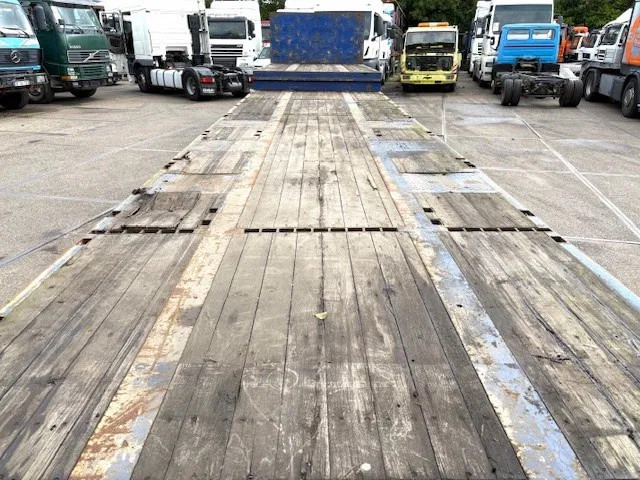 Semirremolque góndola rebajadas Zwalve 0.3.S.13.27 3-AS 13,60M. STEPDECK (BPW-AXLE / AIRSUSPENSION / LIFT-AXLE / 12 TIRES / ABS-BRAKE SYSTEM): foto 9
