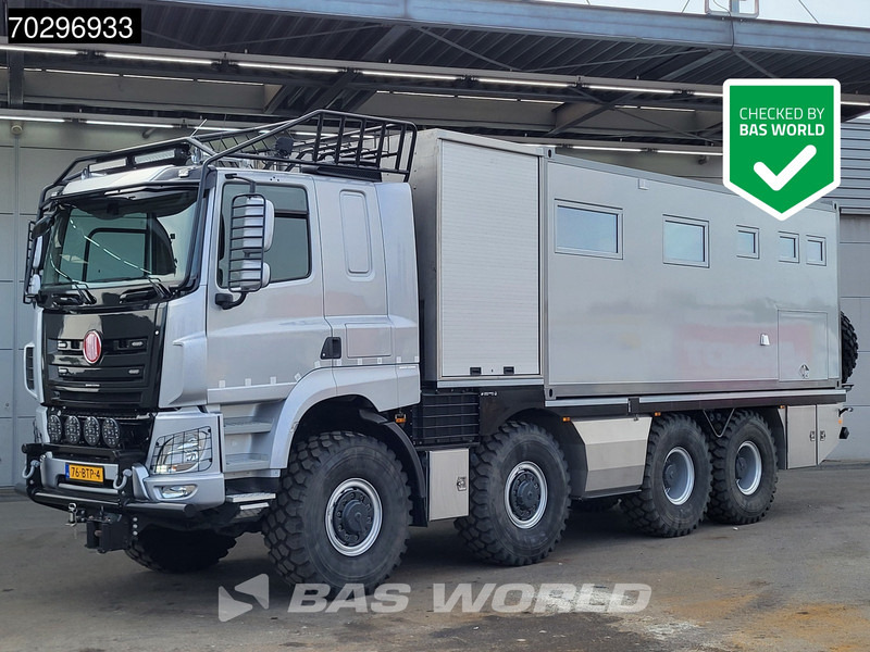 Tatra T158 8X8 NL-Truck 8x8 Off-Grid Camper Hydraulic Winch Generator Retarder Airco Euro 6 - Autocaravana: foto 1 Tatra T158 8X8 NL-Truck 8x8 Off-Grid Camper Hydraulic Winch Generator Retarder Airco Euro 6 - Autocaravana: foto 1