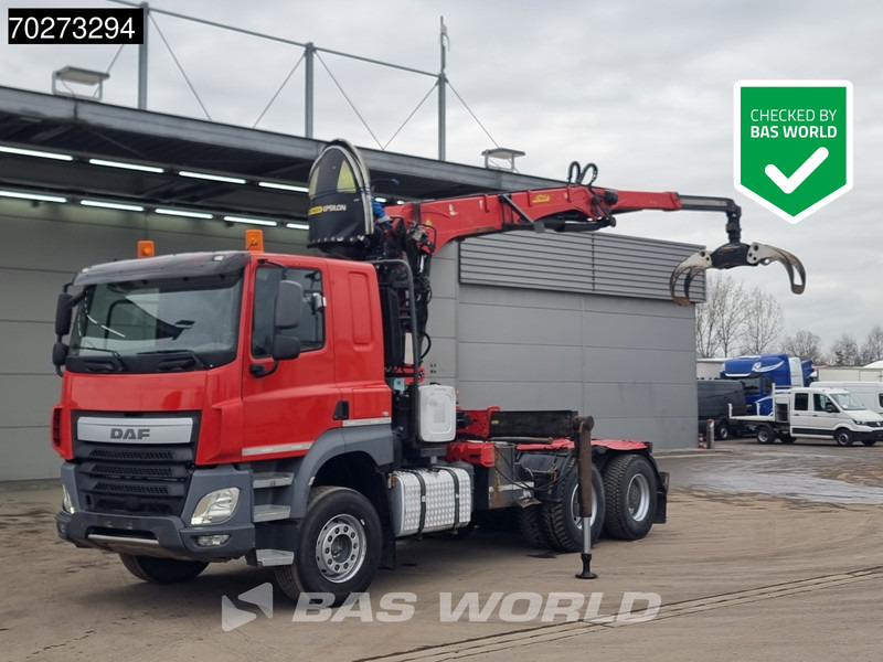 DAF CF 510 6X4 Big-Axle Palfinger Epsilon - Cabeza tractora: foto 1 DAF CF 510 6X4 Big-Axle Palfinger Epsilon - Cabeza tractora: foto 1