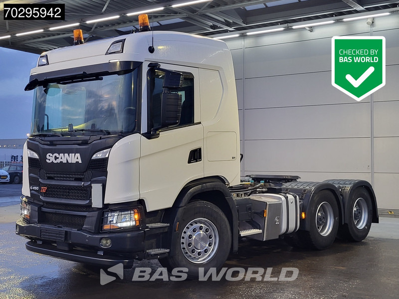 Scania G450 G 6X4 Big-Axle Retarder Hydraulik ACC Navi Euro 6 - Cabeza tractora: foto 1 Scania G450 G 6X4 Big-Axle Retarder Hydraulik ACC Navi Euro 6 - Cabeza tractora: foto 1