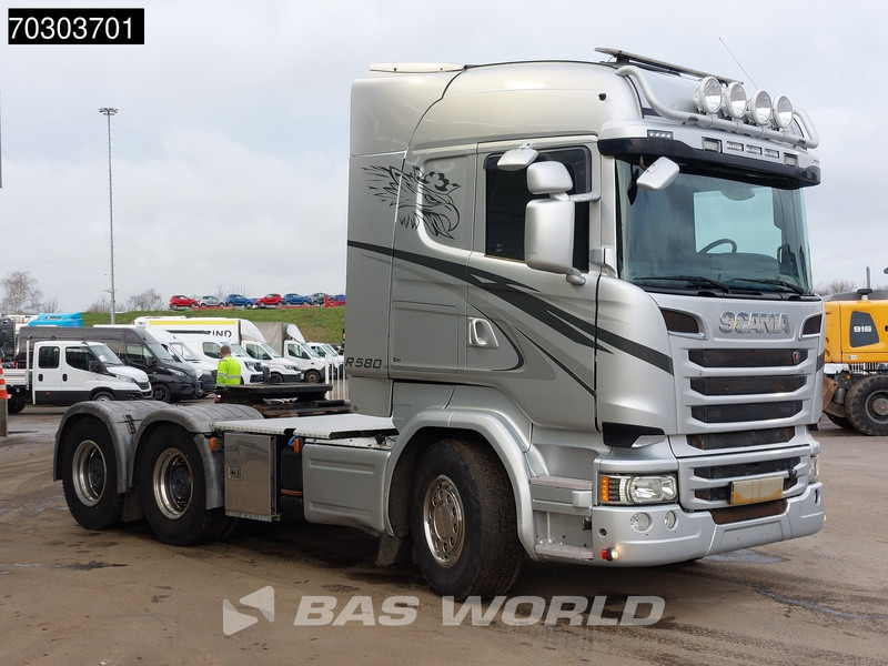 Scania R580 R 6X4 3-Pedals! Full-Air Retarder Hydraulik Drumbrakes Big-Axle - Cabeza tractora: foto 3 Scania R580 R 6X4 3-Pedals! Full-Air Retarder Hydraulik Drumbrakes Big-Axle - Cabeza tractora: foto 3