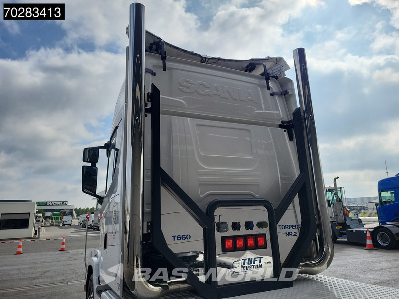 Cabeza tractora Scania R660 T 6X4 660RT #2 TUFT Torpedo Special-Interior Retarder Starlight Full-Air Alcoa Navi: foto 14