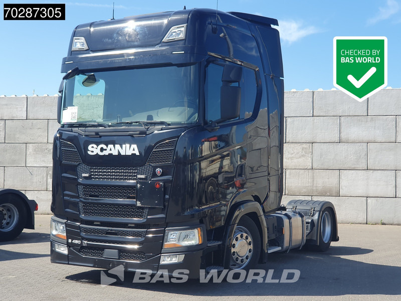 Scania S450 4X2 Mega Retarder Hebesattel 2xTanks Standklima ACC - Cabeza tractora: foto 1 Scania S450 4X2 Mega Retarder Hebesattel 2xTanks Standklima ACC - Cabeza tractora: foto 1