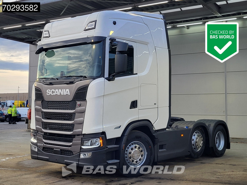 Scania S500 S 6X2 NEW! Retarder Lift+Lenkachse 2x Tanks Full-Air Standklima - Cabeza tractora: foto 1 Scania S500 S 6X2 NEW! Retarder Lift+Lenkachse 2x Tanks Full-Air Standklima - Cabeza tractora: foto 1
