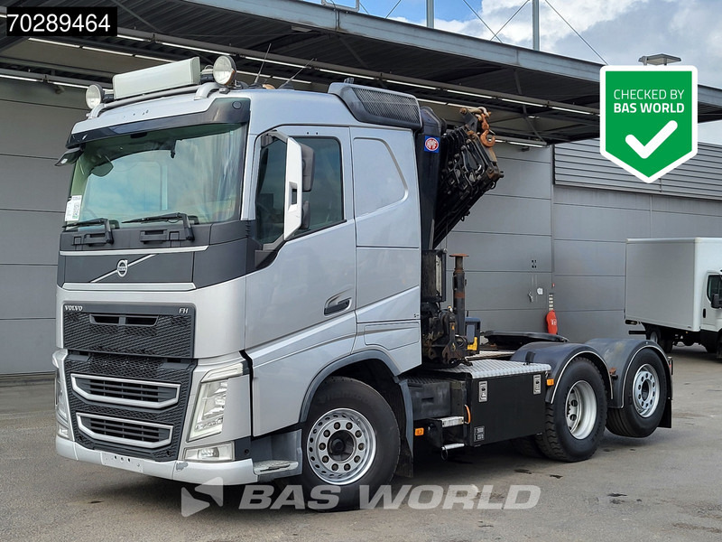 Volvo FH 540 FH 6X2 Full-Air Lift+Lenk HMF 3220-K6 Kran Crane ACC Euro 6 - Cabeza tractora: foto 1 Volvo FH 540 FH 6X2 Full-Air Lift+Lenk HMF 3220-K6 Kran Crane ACC Euro 6 - Cabeza tractora: foto 1