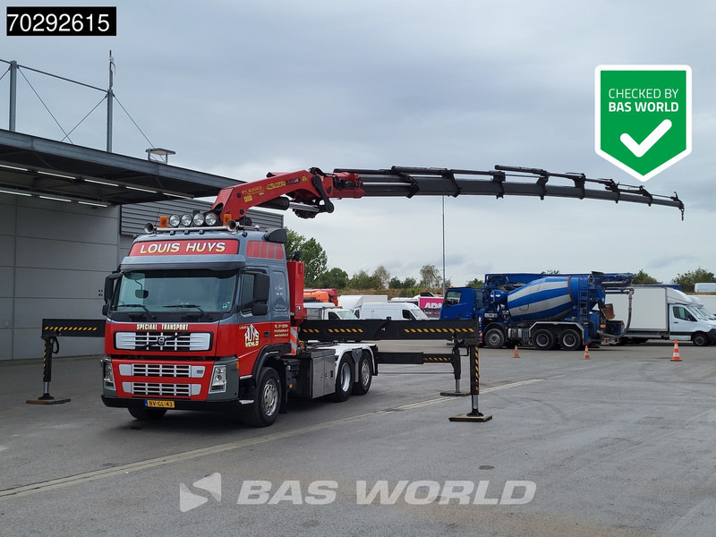 Volvo FM 440 FM 6X2 Palfinger PK60.002 10x Extensions NL-Truck Lift+Steering Axle Crane Kran - Cabeza tractora: foto 1 Volvo FM 440 FM 6X2 Palfinger PK60.002 10x Extensions NL-Truck Lift+Steering Axle Crane Kran - Cabeza tractora: foto 1