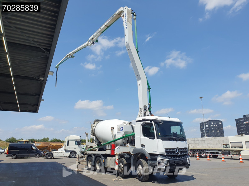 Mercedes-Benz Arocs 3243 8X4 9m3 Sermac Twinstar 4Z28 PUMI Steelsuspension Big-Axle Euro 6 - Camión: foto 3 Mercedes-Benz Arocs 3243 8X4 9m3 Sermac Twinstar 4Z28 PUMI Steelsuspension Big-Axle Euro 6 - Camión: foto 3