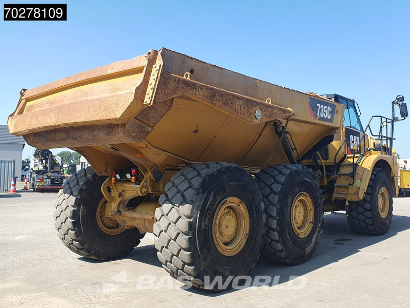 Dúmper articulado Caterpillar 735 C: foto 8