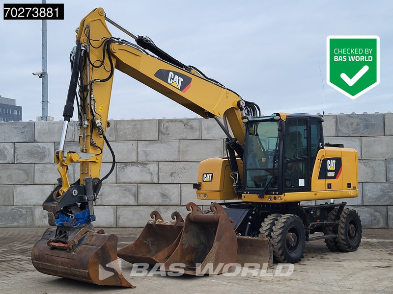 Caterpillar M316 F TILT ROTATOR - 3 BUCKETS - Excavadora de ruedas: foto 1 Caterpillar M316 F TILT ROTATOR - 3 BUCKETS - Excavadora de ruedas: foto 1