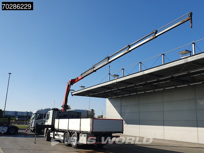 DAF CF 370 CF 6X2 Palfinger PK19.001 SLD D Kran Crane ACC Lift+lenkasche Euro 6 - Camión caja abierta, Camión grúa: foto 2 DAF CF 370 CF 6X2 Palfinger PK19.001 SLD D Kran Crane ACC Lift+lenkasche Euro 6 - Camión caja abierta, Camión grúa: foto 2