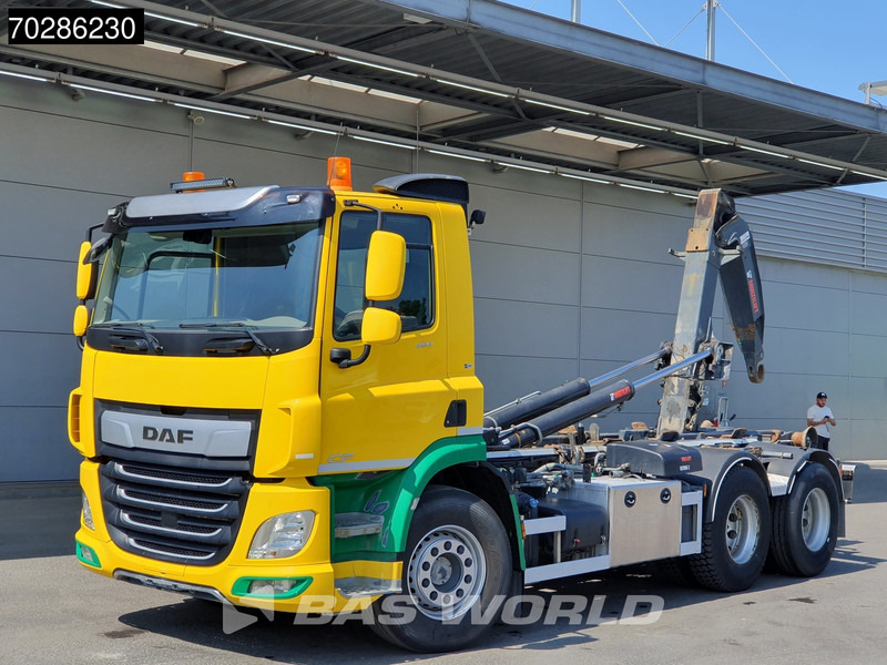 DAF CF 450 CF 6X2 HIAB 20ZL53 Hooklift LiftAxle Automatic 20 Tonnes ACC Euro 6 - Camión multibasculante: foto 3 DAF CF 450 CF 6X2 HIAB 20ZL53 Hooklift LiftAxle Automatic 20 Tonnes ACC Euro 6 - Camión multibasculante: foto 3