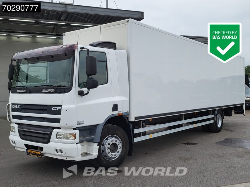 DAF CF65.250 CF 4X2 NL-Truck 10mtrs box 2000kg Ladebordwand Automatic Euro 5 - Camión caja cerrada: foto 1 DAF CF65.250 CF 4X2 NL-Truck 10mtrs box 2000kg Ladebordwand Automatic Euro 5 - Camión caja cerrada: foto 1