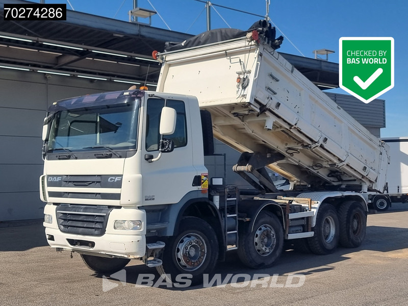 DAF CF85.410 8X4 15m3 2-way tipper Manual Big-Axle Steelsuspension Euro 5 - Camión volquete: foto 1 DAF CF85.410 8X4 15m3 2-way tipper Manual Big-Axle Steelsuspension Euro 5 - Camión volquete: foto 1