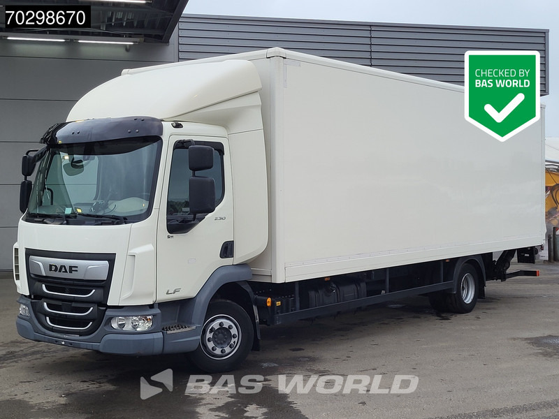 DAF LF 230 LF 4X2 12tonner 1500kg Ladebordwand ACC Automatic Navi Euro 6 - Camión caja cerrada: foto 1 DAF LF 230 LF 4X2 12tonner 1500kg Ladebordwand ACC Automatic Navi Euro 6 - Camión caja cerrada: foto 1