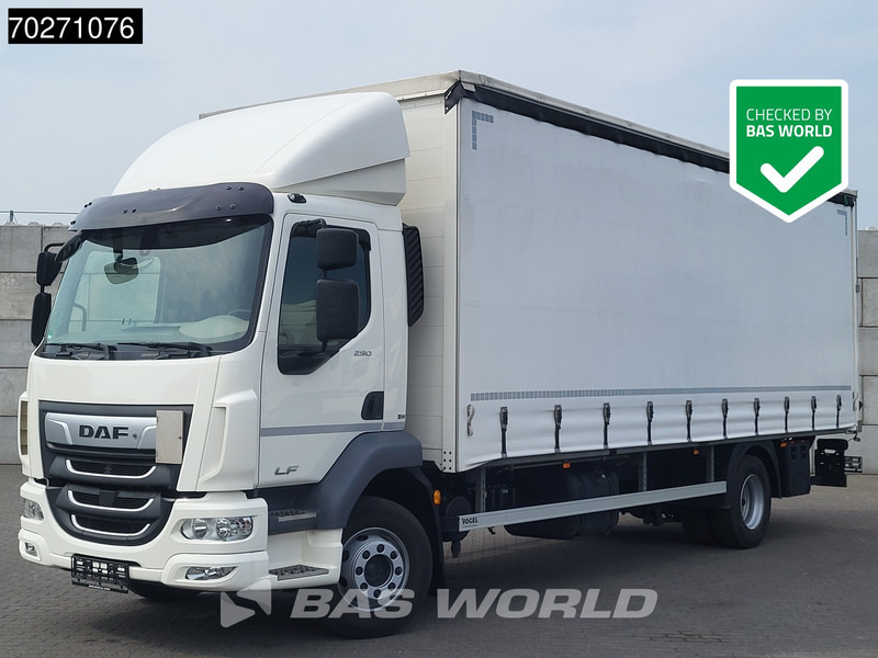 DAF LF 290 4X2 16tonner Sliding roof Automatic Ladebordwand ACC Euro 6 - Camión lona: foto 1 DAF LF 290 4X2 16tonner Sliding roof Automatic Ladebordwand ACC Euro 6 - Camión lona: foto 1