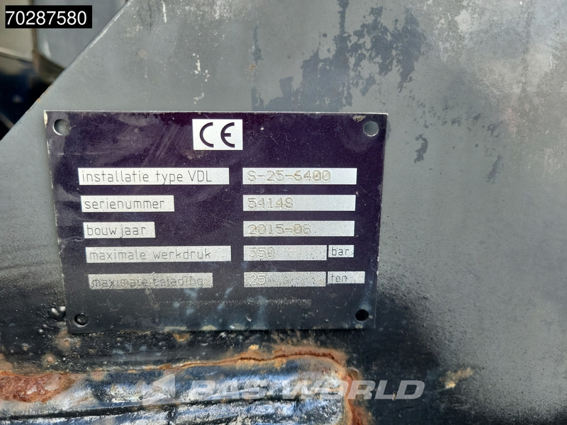 Camión multibasculante DAF XF 460 XF 6X2 NL-Truck VDL S-25-6400 Hooklift Liftaxle Manual Navi ACC Euro 6: foto 17