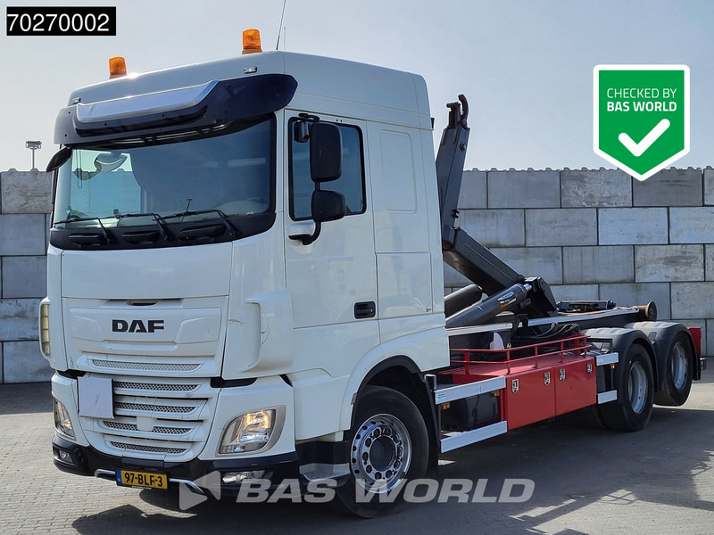 DAF XF 480 6X2 NL-Truck Liftachse VDL 25 Tons Hook SC ACC Euro 6 - Camión multibasculante: foto 1 DAF XF 480 6X2 NL-Truck Liftachse VDL 25 Tons Hook SC ACC Euro 6 - Camión multibasculante: foto 1