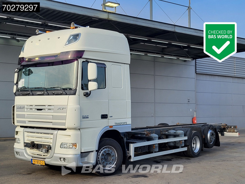DAF XF105.460 XF 6X2 NL-Truck BDF Lift+steering axle Manual Euro 5 - Camión portacontenedore/ Intercambiable: foto 1 DAF XF105.460 XF 6X2 NL-Truck BDF Lift+steering axle Manual Euro 5 - Camión portacontenedore/ Intercambiable: foto 1