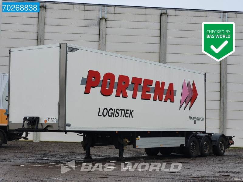 DRACO TSN 339 3 axles LZV Tailgate Lift-Lenkachse - Semirremolque caja cerrada: foto 1 DRACO TSN 339 3 axles LZV Tailgate Lift-Lenkachse - Semirremolque caja cerrada: foto 1