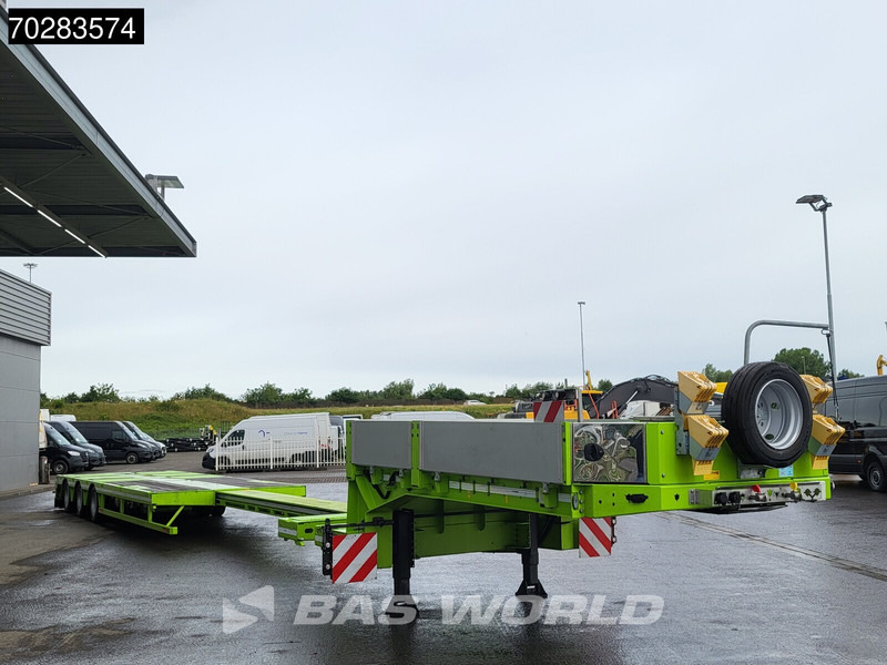 Faymonville F-S43-1AAF 3 axles Extendable Twistlocks 3x Hydraulic Steering Galvanised - Semirremolque góndola rebajadas: foto 3 Faymonville F-S43-1AAF 3 axles Extendable Twistlocks 3x Hydraulic Steering Galvanised - Semirremolque góndola rebajadas: foto 3