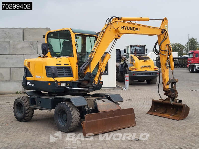 Excavadora de ruedas Hyundai Robex 55W-9A EPA: foto 8
