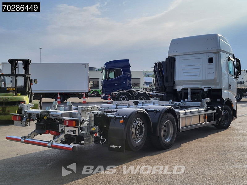 Iveco S-Way 500 6X2 NEW BDF! Lift+Steering Axle ACC Standklima Euro 6 - Camión portacontenedore/ Intercambiable: foto 5 Iveco S-Way 500 6X2 NEW BDF! Lift+Steering Axle ACC Standklima Euro 6 - Camión portacontenedore/ Intercambiable: foto 5