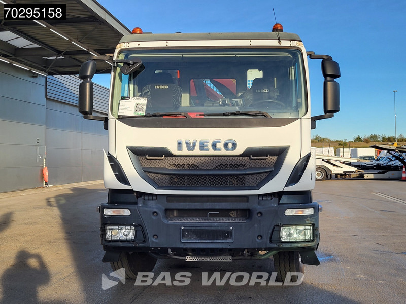 Camión caja abierta, Camión grúa Iveco Stralis 310 4X2 Palfinger PK14002 EH Kran Crane Remote control Big-Axle Euro 6: foto 9
