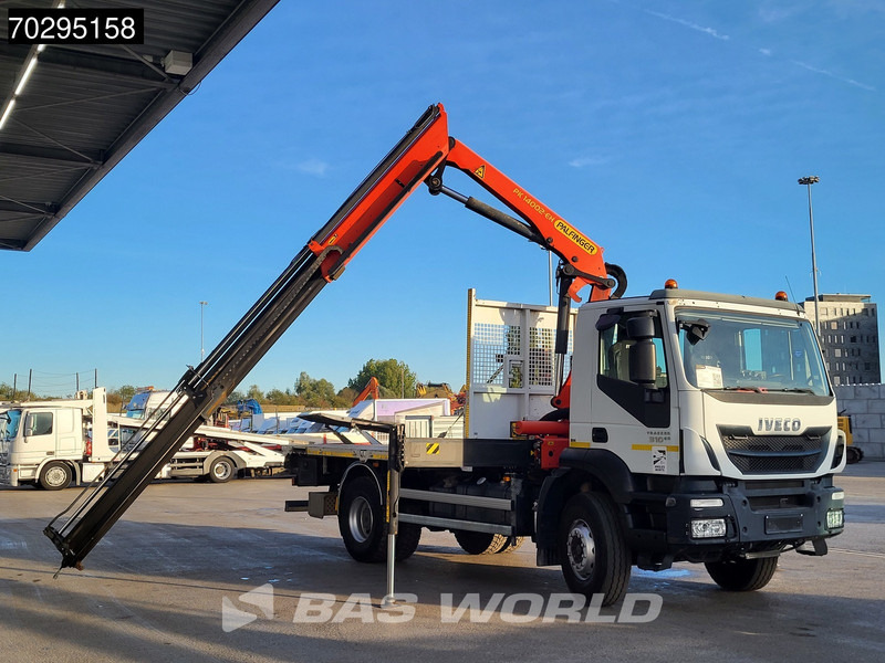 Camión caja abierta, Camión grúa Iveco Stralis 310 4X2 Palfinger PK14002 EH Kran Crane Remote control Big-Axle Euro 6: foto 6