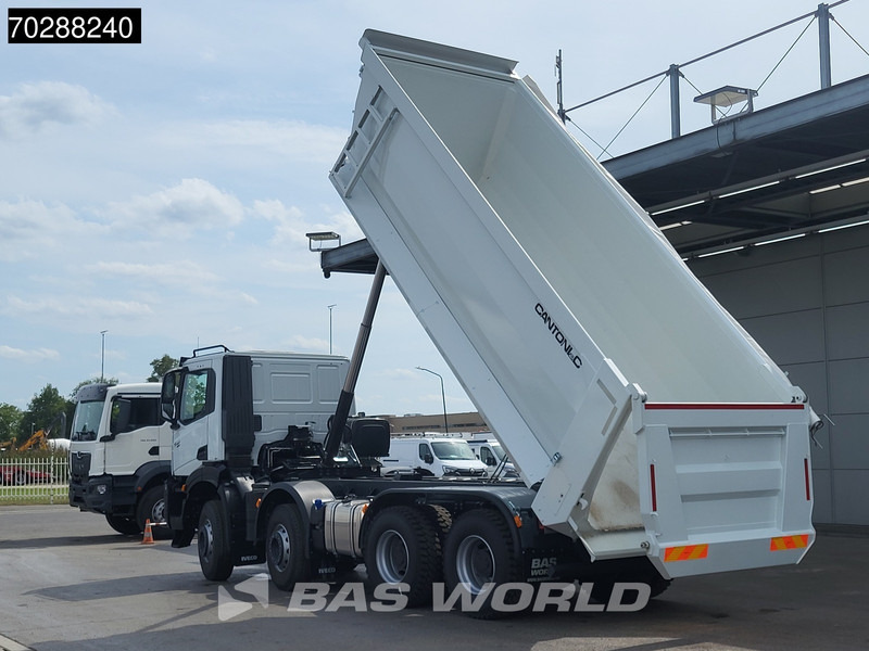 Iveco T-WAY 450 8X4 New! 20m3 Cantoni Tipper Steelsuspension Big-Axle Automatic Euro 6 - Camión volquete: foto 3 Iveco T-WAY 450 8X4 New! 20m3 Cantoni Tipper Steelsuspension Big-Axle Automatic Euro 6 - Camión volquete: foto 3