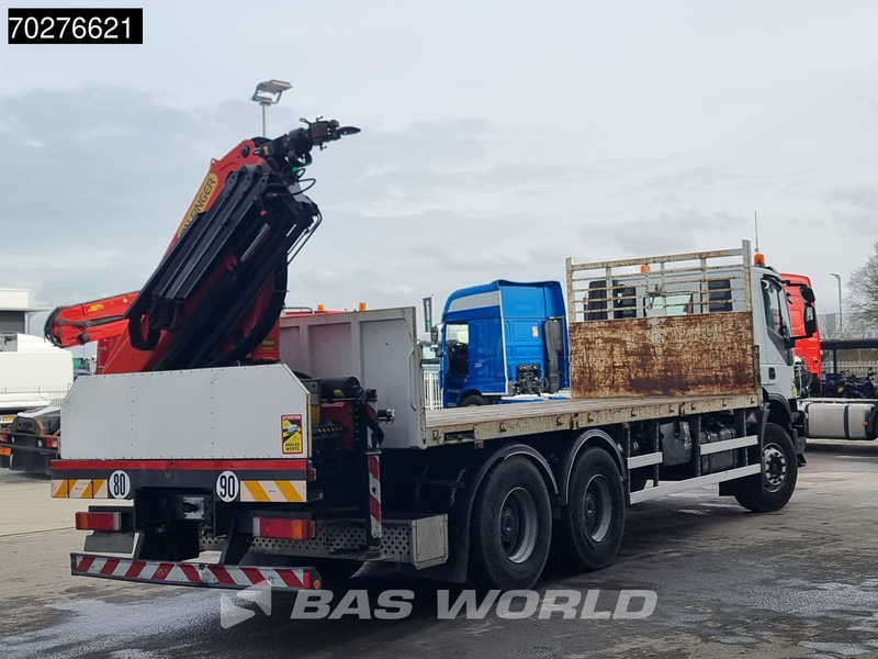 Camión caja abierta, Camión grúa Iveco Trakker 360 6X4 Palfinger PK17.001 SLD Remote Steelsuspension Big-Axle: foto 19