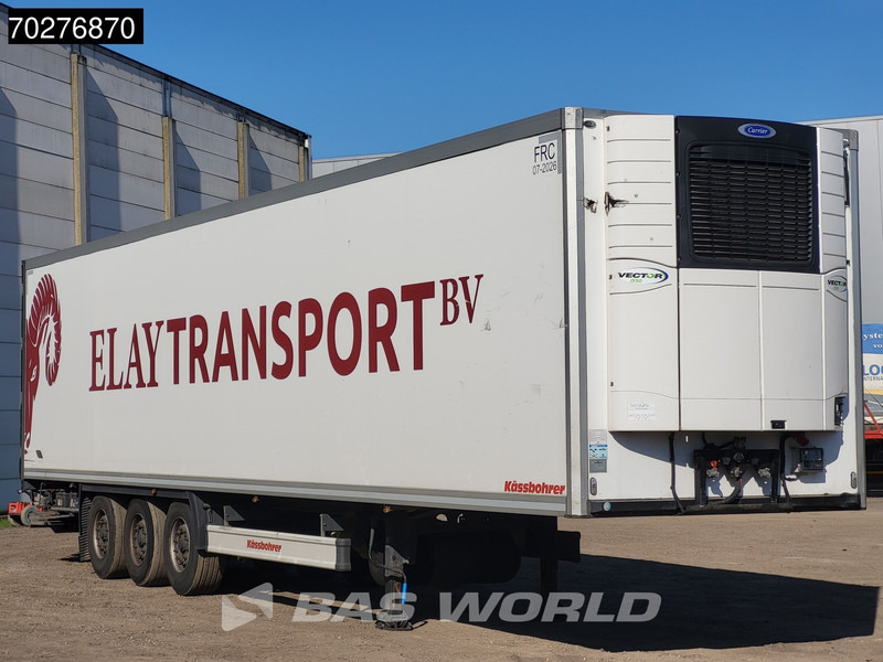 Kässbohrer Carrier Vector 1550 Tailgate TÜV 06/25 Liftachse LBW BPW - Semirremolque frigorífico: foto 2 Kässbohrer Carrier Vector 1550 Tailgate TÜV 06/25 Liftachse LBW BPW - Semirremolque frigorífico: foto 2