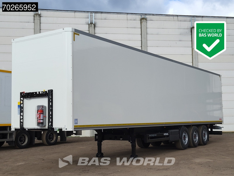 Kögel S24-1 3 axles Koffer Liftachse 92m3 - Semirremolque caja cerrada: foto 1 Kögel S24-1 3 axles Koffer Liftachse 92m3 - Semirremolque caja cerrada: foto 1