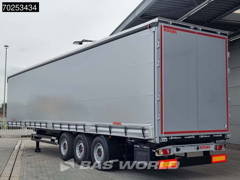 Semirremolque lona nuevo Kögel S24-1 3 axles NEW HUBDACH Liftachse Lifting+ Sliding Roof: foto 8