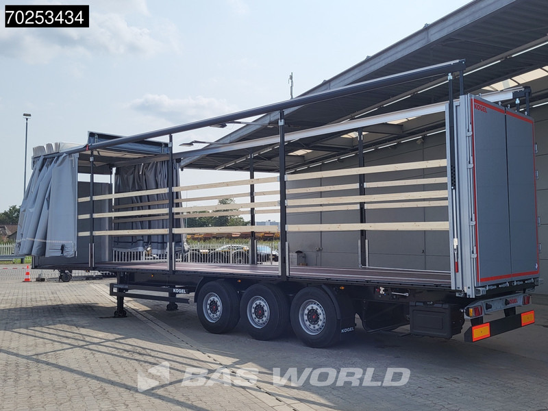 Semirremolque lona nuevo Kögel S24-1 3 axles NEW HUBDACH Liftachse Lifting+ Sliding Roof: foto 19