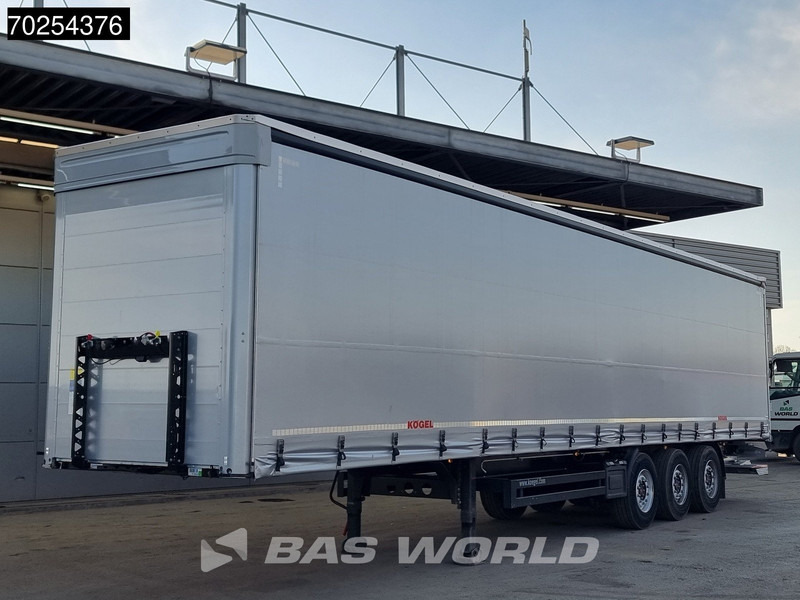 Kögel S24-1 3 axles Tailgate 2000kg NEW Liftachse Edscha LBW - Semirremolque lona: foto 2 Kögel S24-1 3 axles Tailgate 2000kg NEW Liftachse Edscha LBW - Semirremolque lona: foto 2