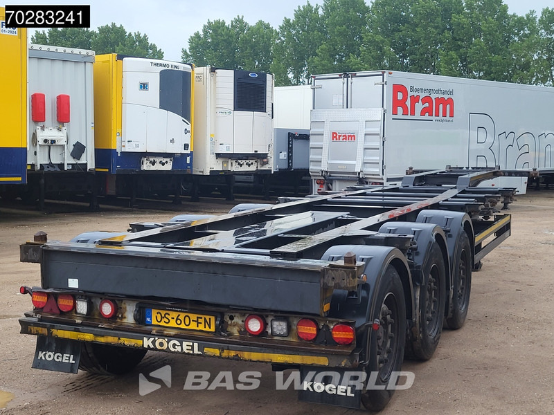 Semirremolque portacontenedore/ Intercambiable Kögel S24-2 TUV 03/26 2x20ft 1x30ft 1x40ft SAF: foto 5