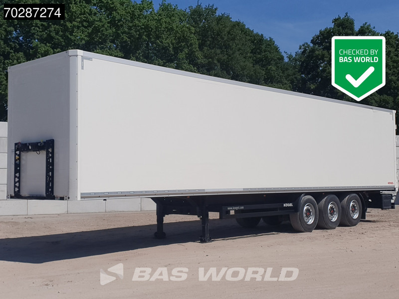 Semirremolque caja cerrada Kögel S24 3 axles Liftachse: foto 1