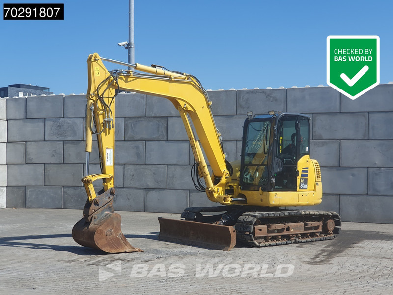Komatsu PC80 MR-5 A/C - Miniexcavadora: foto 1 Komatsu PC80 MR-5 A/C - Miniexcavadora: foto 1