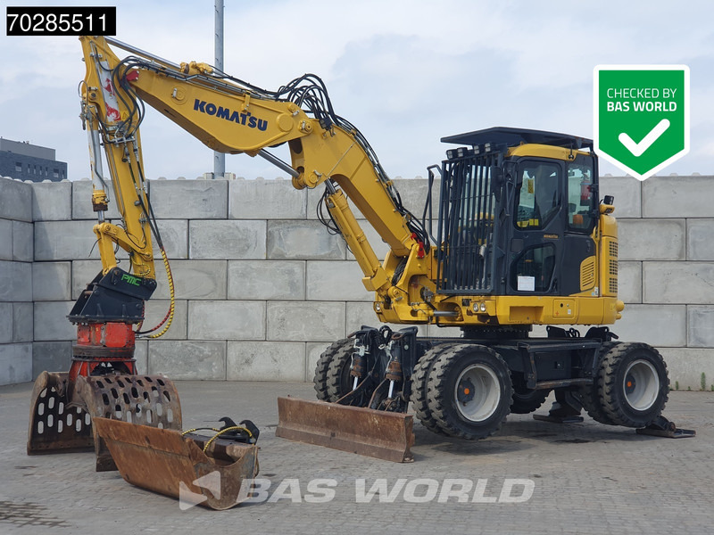 Komatsu PW118 MR -11 - Excavadora de ruedas: foto 1 Komatsu PW118 MR -11 - Excavadora de ruedas: foto 1