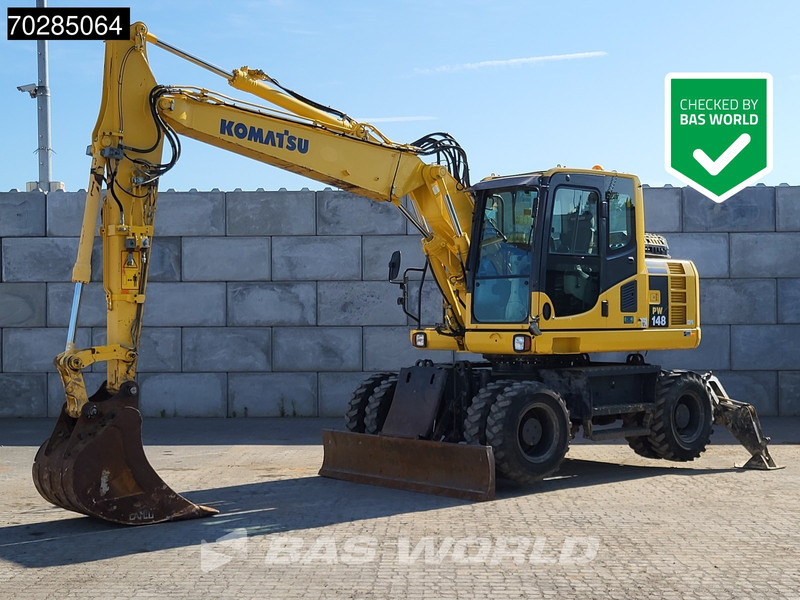 Excavadora de ruedas Komatsu PW148 -8: foto 1