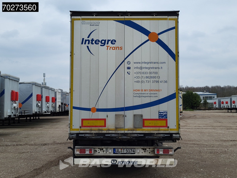 Semirremolque lona Krone SD 3 axles Edscha Anti-Vandalimus-Plane Alcoa's: foto 7