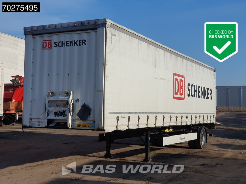 Krone SE City Lenkachse Ladebordwand TÜV 05/25 - Semirremolque lona: foto 1 Krone SE City Lenkachse Ladebordwand TÜV 05/25 - Semirremolque lona: foto 1